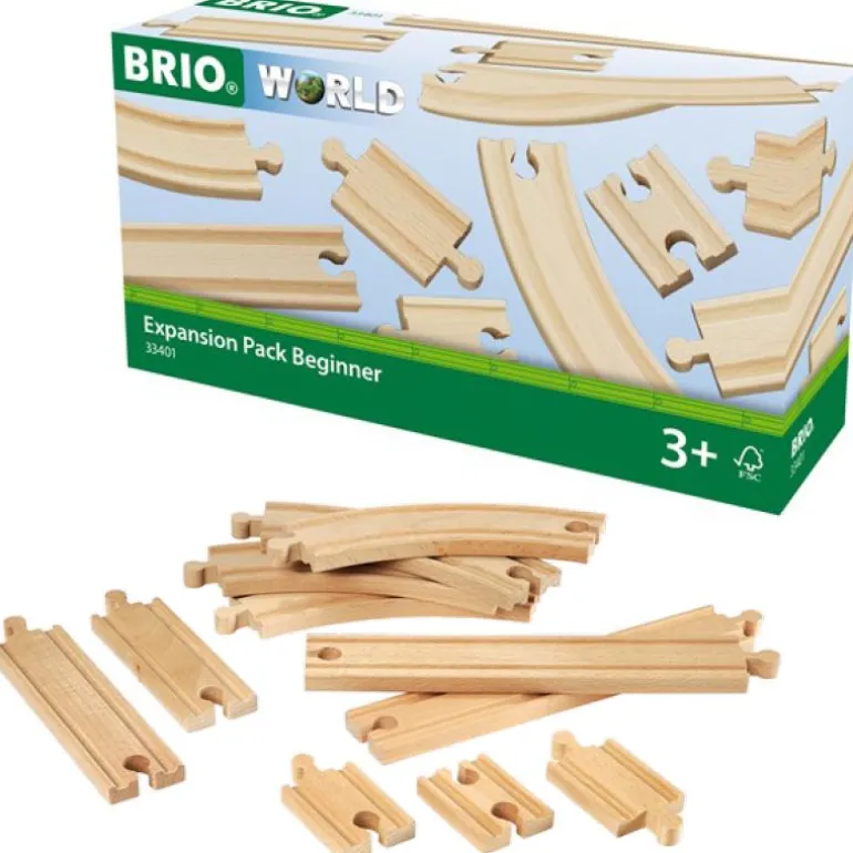 BRIO World Skinnesett 11 Deler - Nybegynner 33401