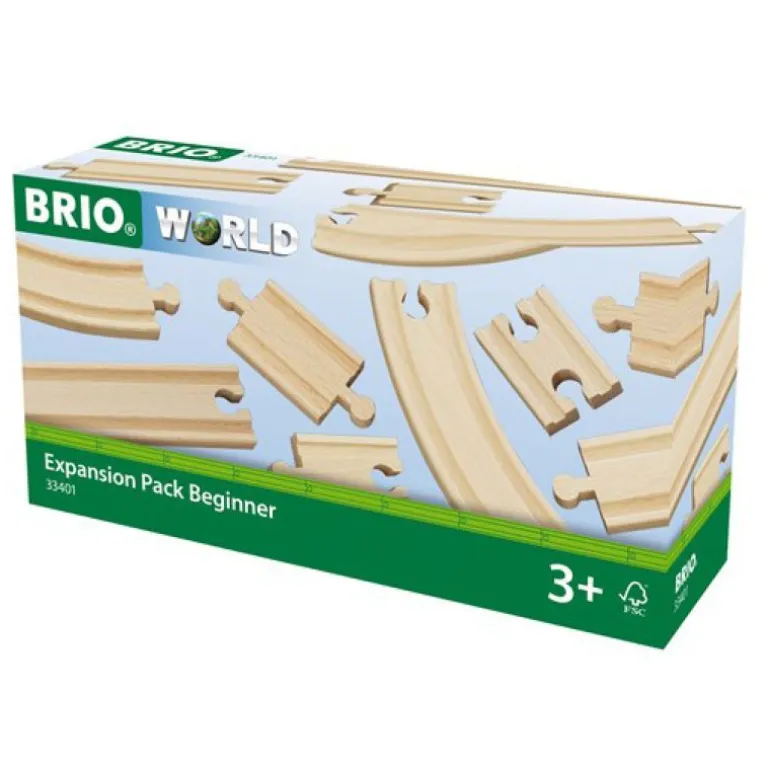 BRIO World Skinnesett 11 Deler - Nybegynner 33401