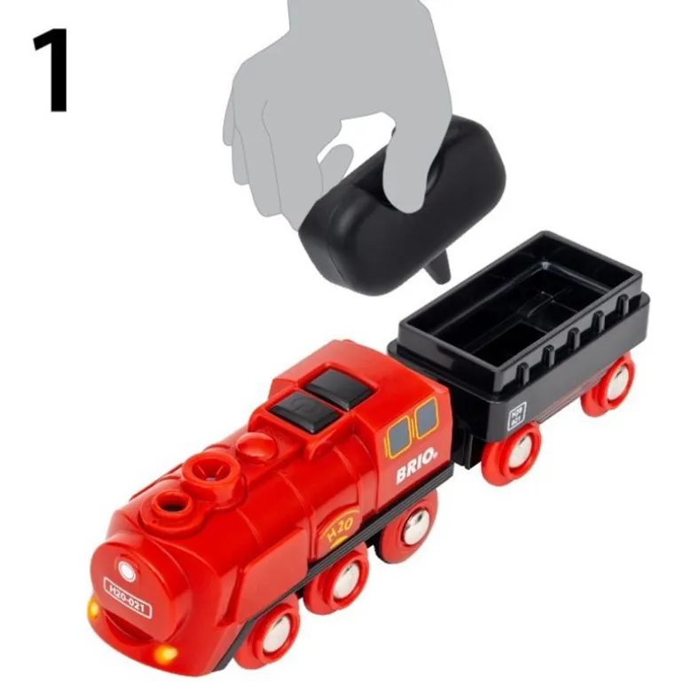BRIO World Togbane - Damplokomotiv togbane 36017