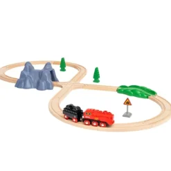 BRIO World Togbane - Damplokomotiv togbane 36017