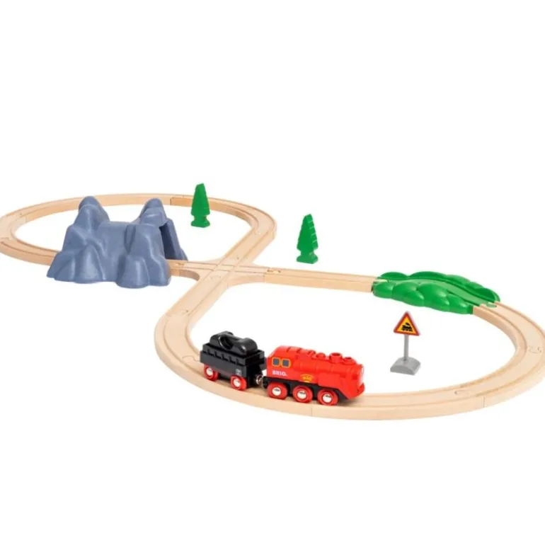 BRIO World Togbane - Damplokomotiv togbane 36017