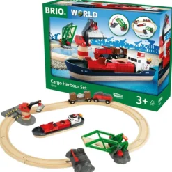 BRIO World Togbane - Havnesett 33061