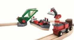 BRIO World Togbane - Havnesett 33061