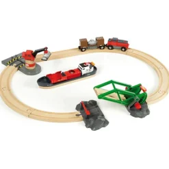 BRIO World Togbane - Havnesett 33061