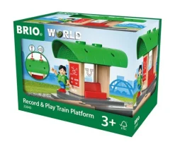 BRIO World Togplattform med inn- og avspilling 33840
