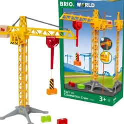 BRIO World Tårnkran med lys 33835