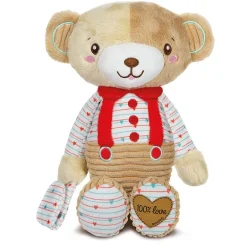 Clementoni Baby - Bjørnen Bob plysjbamse fra 0 år