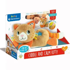 Clementoni Baby Cuddle & Calm Plysjdyr - Katt fra 0 år
