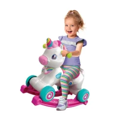 Clementoni Baby Enhjørning Gyngehest/Gåbil
