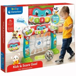 Clementoni Baby Kick & Score Interaktivt Fotballmål
