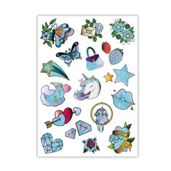 Clementoni Crazy Chic - Glitter Tatovering