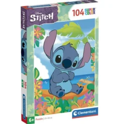 Clementoni Disney Stitch Puslespill 104 Brikker