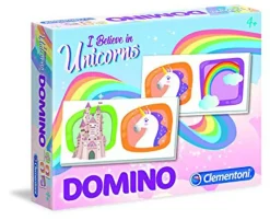 Clementoni domino- Enhjørning