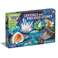 Clementoni Eksperiment - Krystaller og Edelstener
