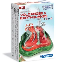Clementoni Eksperiment - Oppdag Vulkaner og Jordskjelv