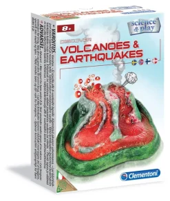 Clementoni Eksperiment - Oppdag Vulkaner og Jordskjelv