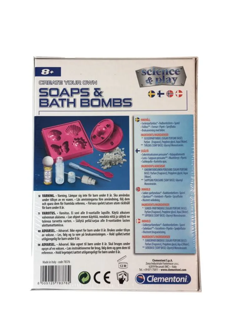 Clementoni Lag dine egne Såper og badebomber