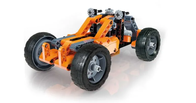 Clementoni Mekanisk Laboratorie - Buggy og Firhjuling