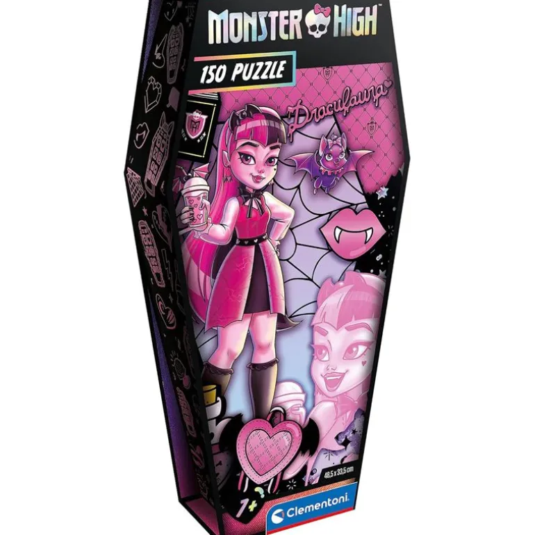 Clementoni Monster High Puslespill 150 Brikker - Draculaura