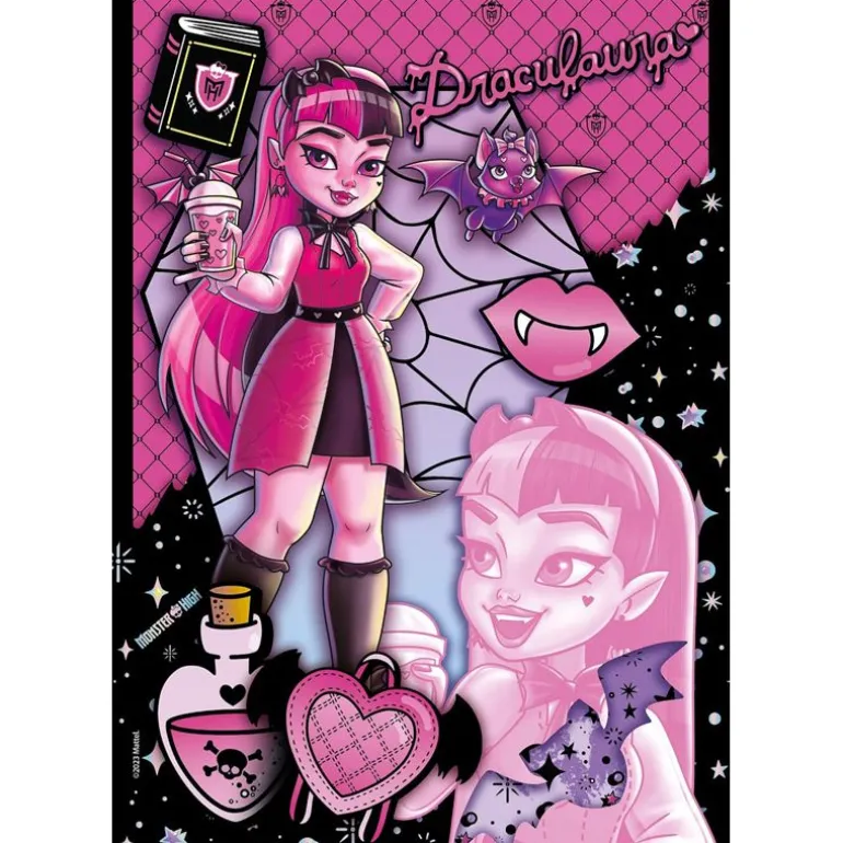 Clementoni Monster High Puslespill 150 Brikker - Draculaura