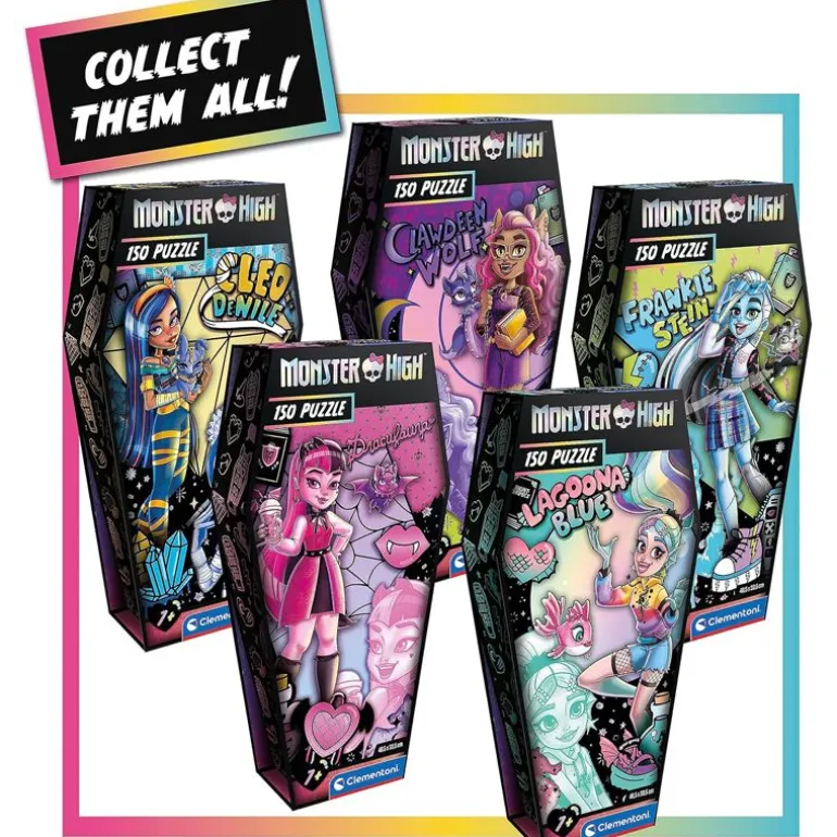 Clementoni Monster High Puslespill 150 Brikker - Draculaura