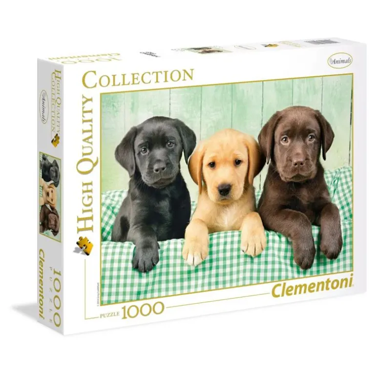 Clementoni Puslespill 1000 Brikker - Labrador