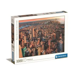 Clementoni Puslespill 1000 Brikker - New York City Sunset