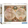 Clementoni Puslespill 1000 Brikker - Old Map