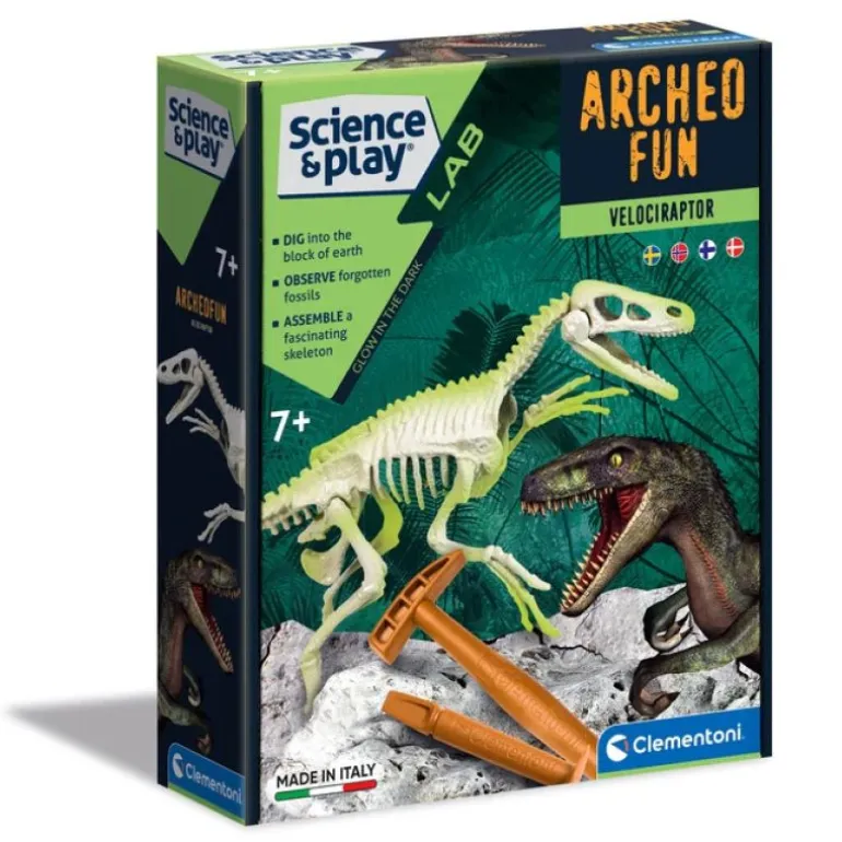 Clementoni Science & Fun ArcheoFun - Velociraptor