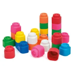 Clementoni Soft Clemmy - Myke byggeklosser 24 deler fra 6 måneder