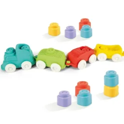 Clementoni Soft Clemmy - Tog med myke klosser 8 deler fra 6 måneder