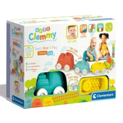 Clementoni Soft Clemmy - Tog med myke klosser 8 deler fra 6 måneder