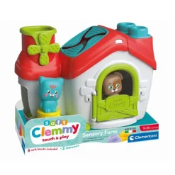 Clementoni Soft Clemmy Sensorisk Bondegård m/ 8 myke klosser