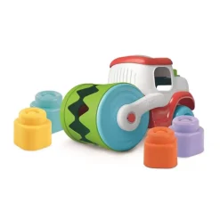 Clementoni Soft Clemmy Sensorisk Arbeidsbil m/ 6 myke klosser