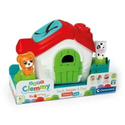 Clementoni Soft Clemmy Sensorisk Lekesett m/ klosser - Bondegård