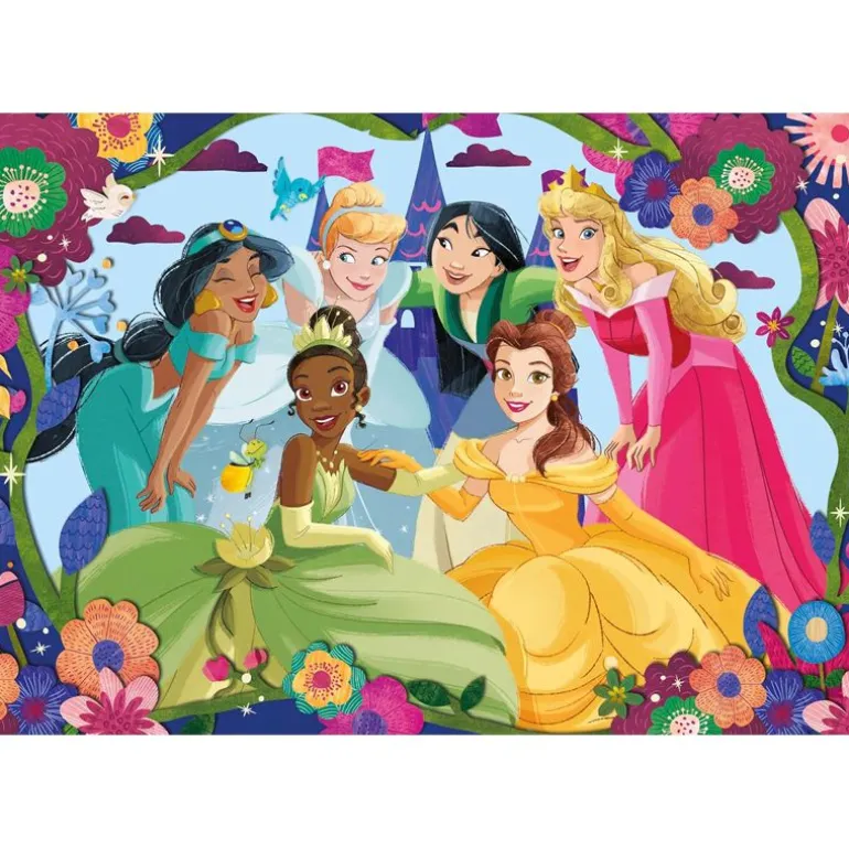 Clementoni Super Color Puslespill 30 Brikker - Disney Princess