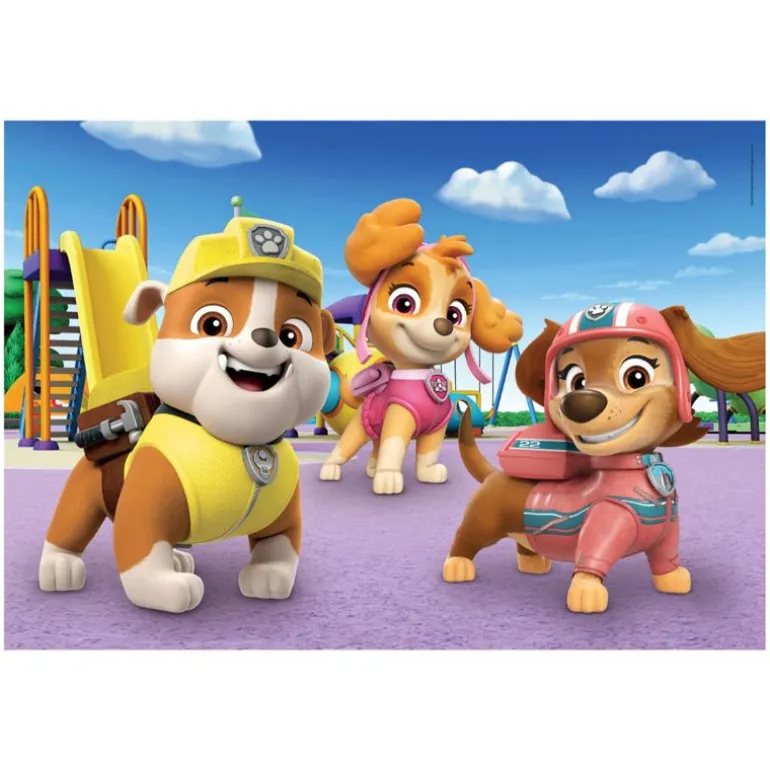 Clementoni Super Color Puslespill 2x20 Brikker - Paw Patrol