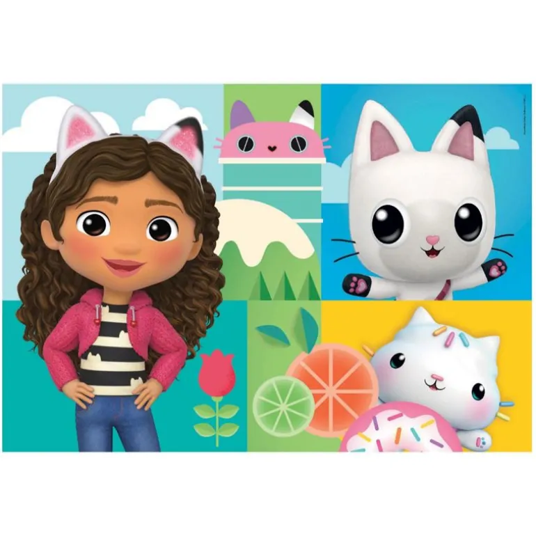 Clementoni Super Color Puslespill 30 Brikker - Gabby's Dollhouse