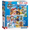 Clementoni Super Color Puslespill 2x60 Brikker - Paw Patrol