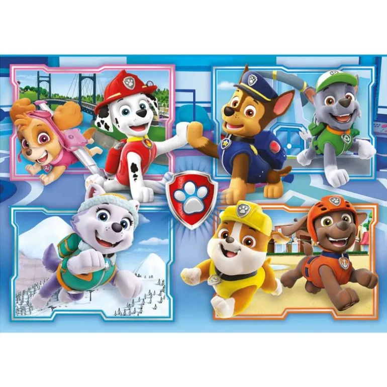 Clementoni Super Color Puslespill 2x60 Brikker - Paw Patrol