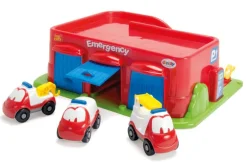 Dantoy - Utrykningsstasjon med 3 biler