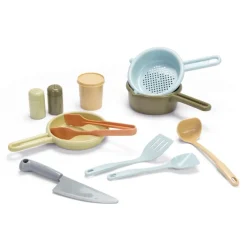 Dantoy Bioplast Kjøkkensett 11 Deler - Gryte og Stekepanne