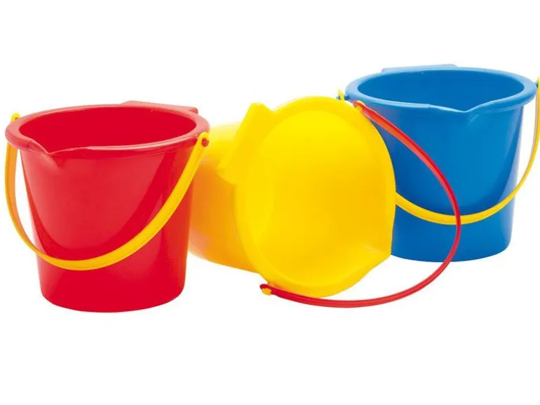 Dantoy Bøtte med Helletut H:16cm - Blå