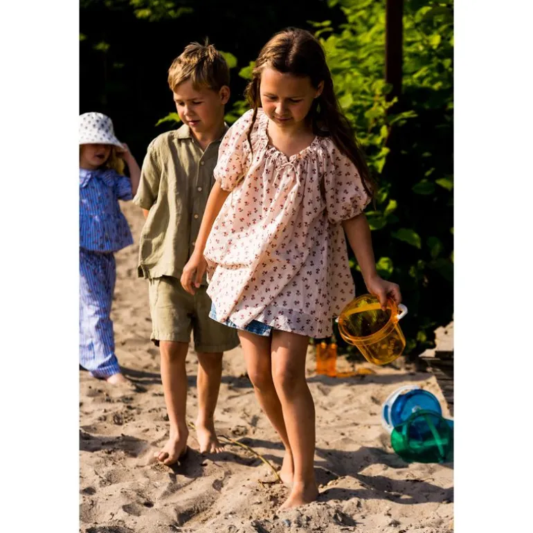 Dantoy Classic Gjennomsiktig Bøtte m/ helletut 13,5cm - Grønn