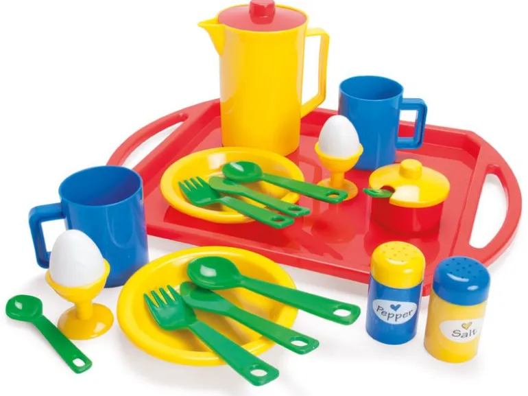 Dantoy Koppesett med serveringsbrett