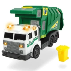 Dickie Toys - Søppelbil med lyd og lys