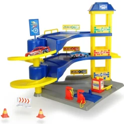 Dickie Toys City Parkeringshus 3 Etasjer m/ lekebiler 31cm
