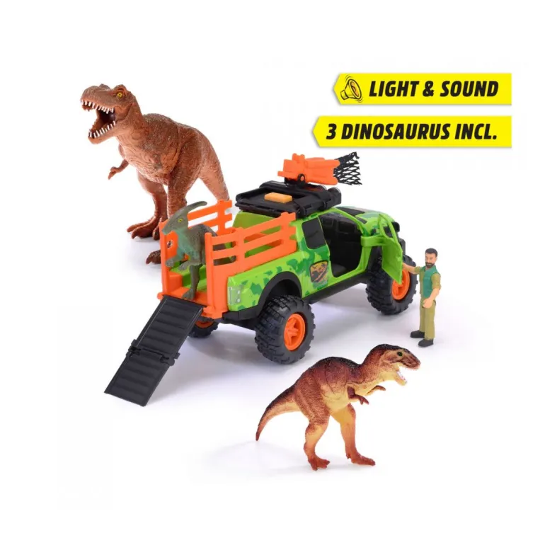 Dickie Toys Dino Jeger Lekesett