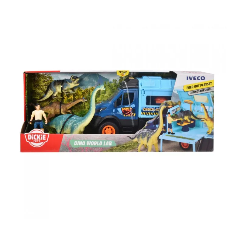 Dickie Toys Dino Laboratorie Lekesett