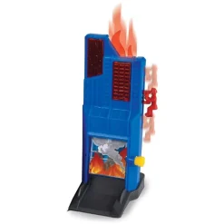 Dickie Toys Fire & Rescue - Brann og Politistasjon med lyd og lys